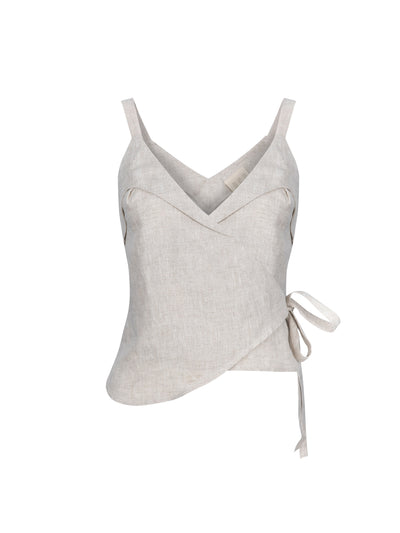 The Early Morning Rituals Linen Blouse