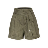 Afternoon at the Palace Linen Shorts