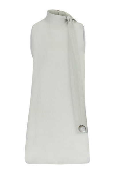 High on the Rocky Hills Keten Elbise