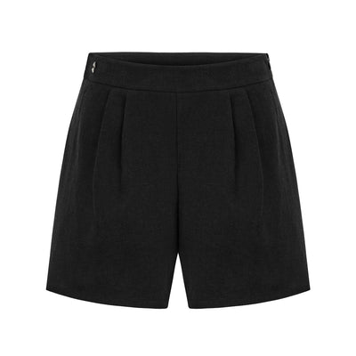 A Walk in Sintra Keten Şort - Siyah
