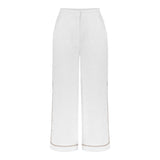 A Long Walk Keten Pantolon - Kiremit