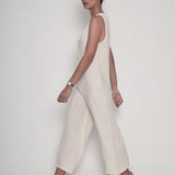 By the Lake Maggiore Linen Jumpsuit
