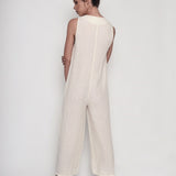 By the Lake Maggiore Linen Jumpsuit