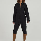 A Bold Idea Keten Tulum - Siyah