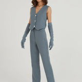 Do You Mind Keten Pantolon - Kum Rengi