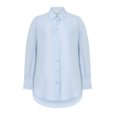 First Light of Day Keten Gömlek