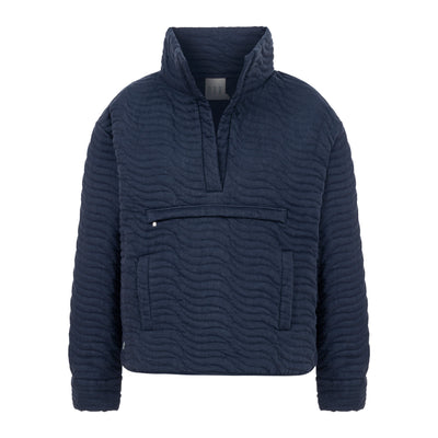 Future-Proof Kapitone Sweatshirt - Lacivert