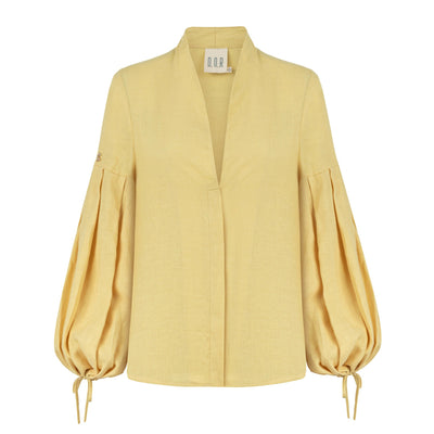 The Present Keten Gömlek - Sarı