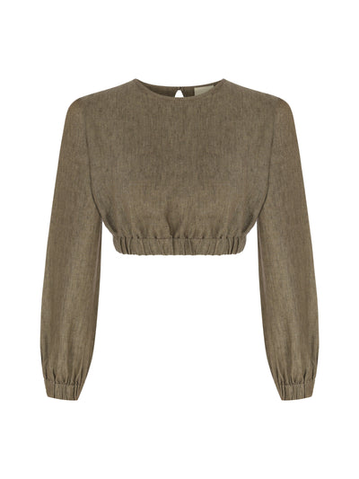 The Seasons of The Soul Keten Bluz - Koyu Haki