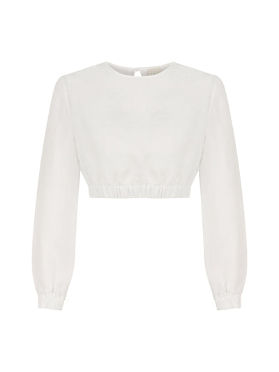 The Seasons of The Soul Keten Bluz - Beyaz